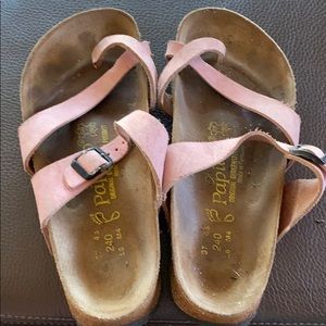 Birkenstock sandals pink size 37
